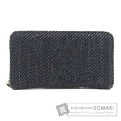 CHANEL シャネル ドーヴィル スモールジップウォレット 長財布（小銭入れあり） キャンバス レディース [中古]