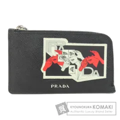 PRADA プラダ リアルライフコミックス コインケース サフィアーノ レディース [中古]