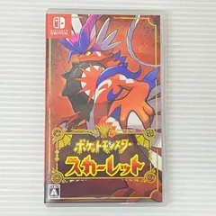 □ニンテンドースイッチソフト ポケットモンスター スカーレット ポケモン [Nintendo Switch] 中古品 smsw093166