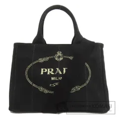 PRADA プラダ カナパ ミニ 2WAY ハンドバッグ キャンバス レディース [中古]