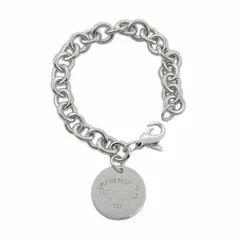 Tiffany&Co. ティファニー ブレスレット リターントゥ ラウンドタグ チェーン SV925 新品仕上済