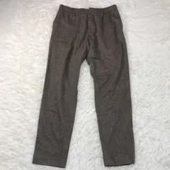 COS ウール×カシミヤ混 パンツ ／ブラウン EUR48 スラックス きれいめのサムネイル
