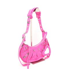 CFIERCE リボン スタッズ ショルダーバッグ ピンク y2k 可愛い - メルカリ