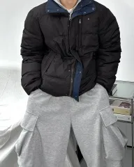 トミーヒルフィガー 90s リバーシブル ダウン XL