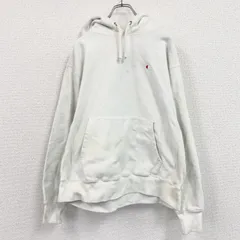 古着 used　Champion　チャンピオン　リバースウィーブ　スウェットパーカー/フーディー　白　ホワイト　Lサイズ