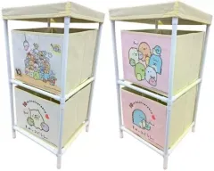 【中古】雑貨 全2種セット 10th2段収納ボックス 「すみっコぐらし」