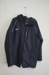 NIKE サッカー クラブ フード ウィンドブレーカー ダウン ブラックL