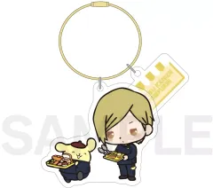 【中古】キーホルダー 04.七海建人×ポムポムプリン カラーワイヤーキーホルダー 「呪術廻戦 懐玉・玉折×サンリオキャラクターズ」