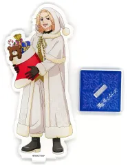 【中古】アクリルスタンド・アクリルパネル 佐野万次郎 描き下ろしアクリルスタンド 「東京リベンジャーズ×PRINCESS CAFE POP UP SHOP ホワイトサンタver.」