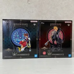 ▲80 一番くじ KINGDOM HEARTS -Linking Hearts- A賞 ソラ スタチュー ラストワン賞 ロクサス スタチュー 2点セット 未開封品 smtketc094026