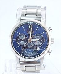 SEIKO WIRED クロノグラフ メンズ腕時計 ブルー APOLLO 稼働中 - メルカリ