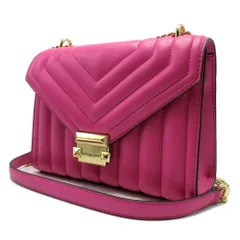 【新品】マイケルコース 35R4GWHL6U バッグ ショルダーバッグ MICHAEL KORS WHITNEY キルティング調 ミディアム チェーンショルダー 斜め掛け アウトレット レディース
