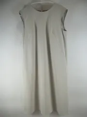 【USED/B】M-PREMIERエムプルミエ ライトグレー ワンピース サイズ36