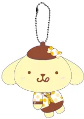 【中古】ぬいぐるみマスコット・ぬいぐるみバッジ ポムポムプリン 「Mliky×サンリオキャラクターズ ててコレ」