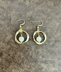 (訳あり)アコヤ真珠　フックピアス