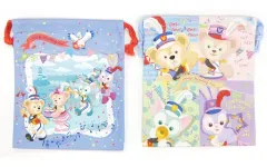 【中古】雑貨 集合(ダッフィーフレンズ) 巾着2枚セット 「東京ディズニーリゾート35周年 HappiestCelebration!」 東京ディズニーリゾート限定