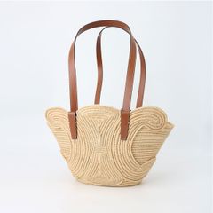 CELINE セリーヌ カゴバッグ 11702 クラシック パニエ スモール ブレー