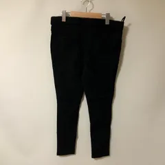 D708　Joky gal 　ブラック　裏起毛　パンツ　大きいサイズ　4L