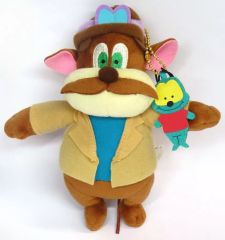 [중고] 봉제인형 마스코트 몬터리 잭 마스코트 열쇠 고리 [칩과 데일의 대작전 구조 레인저스] 디즈니 스토어 한정