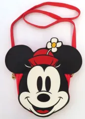 【中古】バッグ ミニーマウス(フェイス) ショルダーバッグ 「ディズニー」 ディズニーストア限定