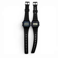 ◼︎カシオ デジタル腕時計 2本セット F-105 W-59 スタンダードウォッチ チプカシ