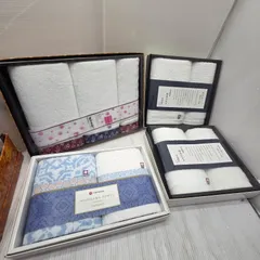 1 S01661 今治タオル 今治純白 4セット 羽衣たおる フェイスタオル ウォッシュタオル 未使用