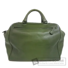BOTTEGA VENETA ボッテガヴェネタ ロゴ トートバッグ レザー レディース [中古]