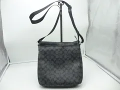 COACH コーチ チャールズ シグネチャー ショルダーバッグ 斜め掛けショルダー PVC レザー グレー ブラック メンズ F54791