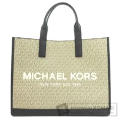 Michael Kors マイケルコース MKシグネチャー トートバッグ PVC レディース [中古]