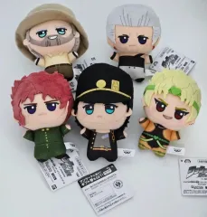 ジョジョ 3分 ちびぐるみ ぬい ぬいぐるみ 空条 承太郎 花京院 ポール・ポルナレフ ジョセフ ディオ