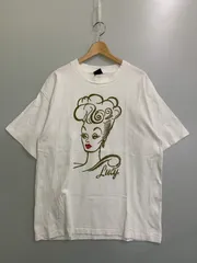 【中古品】 DIAMOND DUST ダイヤモンドダスト 90’s SS LUCY TEE 90年代 USA製  ルーシー ショートスリーブティーコットンシャツ トップス 【146-260129-SH-10-min】