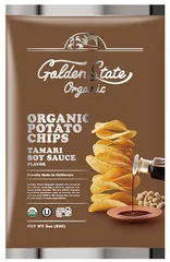 若翔 オーガニックポテトチップスたまり醤油風味 85gのサムネイル
