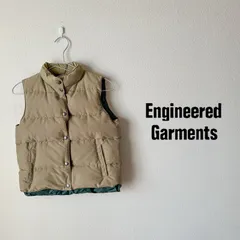 USED【Engineered Garments】Women's Down Vest 廃番 ダウン100％ プレミアムダウンベスト / BEG /1