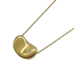 ティファニー TIFFANY＆CO ビーンネックレス ゴールド 18K ジュエリー