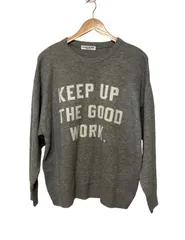  RODEO CROWNS  ロデオクラウンズ　ニット　セーター　レディース　グレー　フリーサイズ【Z1748】