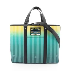 ルイ・ヴィトン LOUIS VUITTON トートバッグ ウィークエンド トートPM M59919 PVCコーティングキャンバス レザー ウィークエンド・トートPM メンズ Used A
