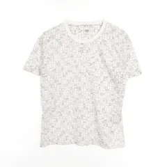 エルメス HERMES カットソー ボルデュックチェック Bolduc au Carre コットン Tシャツ レディース Used Aのサムネイル