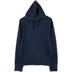 古着 ラルフローレン Ralph Lauren POLO by Ralph Lauren スウェットハーフボタンパーカー メンズL相当/eaa609906