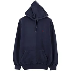 古着 ラルフローレン Ralph Lauren POLO by Ralph Lauren スウェットハーフジップパーカー メンズM相当/eaa611293