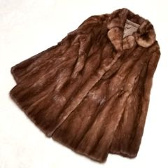 FURDI MILANO ITALY ミンクコート ブラウン 毛皮 リアルファー FURDI MILANO ITALY ミンクコート ブラウン 毛皮 リアルファー - メルカリ