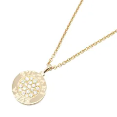 ブルガリ BVLGARI ネックレス ブルガリブルガリネックレス オニキス 350815 首回42.5/45㎝ K18PG（ピンクゴールド） ダイヤモンド ブルガリブルガリネックレス オニキス