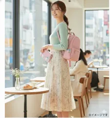 SAMANTHAVEGA サマンサベガ ピンク リュック レディース ポーチ付き 内側チェック柄 通学 普段使い　お出かけ