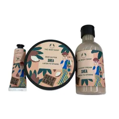 186000 THE BODY SHOP ザボディショップ ボディシャンプー　ボディクリーム　ハンドクリーム　45周年記念パッケージ 3点まとめ売り