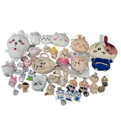 186001 現状品 ちいかわ うさぎ ハチワレ ぬいぐるみ グッズ　30点以上まとめ