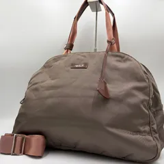 美品 again b. VOYAGE ボストンバッグ 大容量 2way ハンドバッグ ショルダーバッグ