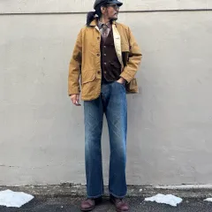 日本様セルビッジ デニム パンツ