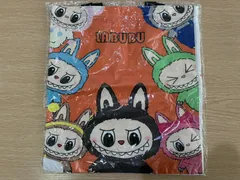 【正規品／未使用】LABUBU（ラブブ）トートバッグ｜総柄デザイン｜POP MART／キャラクターグッズ