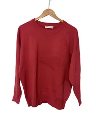  RODEO CROWNS ロデオクラウンズ　ニット　セーター　レディース　ピンク　フリーサイズ【Z1748】