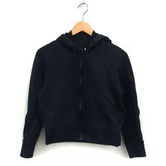 アディダス adidas 国内正規品 ラグランスリーブ パーカー クロップド ロゴ刺繍 スリット リブ ジップアップ M 黒 ブラック /NT24