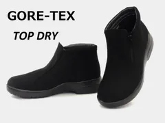 レディース ショートブーツ トップドライ 靴 3912 ブラック ゴアテックス 防水 防滑 TOP DRY